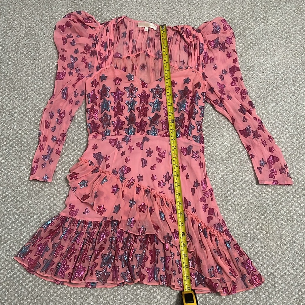 LoveShackFancy Pink and Purple Star Dress - Picture 8 of 9